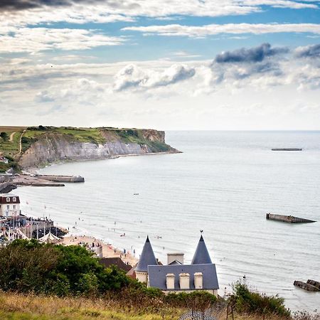 Les Volets Bleus - Duplex Proche Plage Et Centre Arromanches-les-Bains Zewnętrze zdjęcie