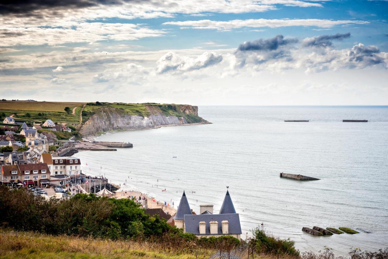 Les Volets Bleus - Duplex Proche Plage Et Centre Arromanches-les-Bains Zewnętrze zdjęcie